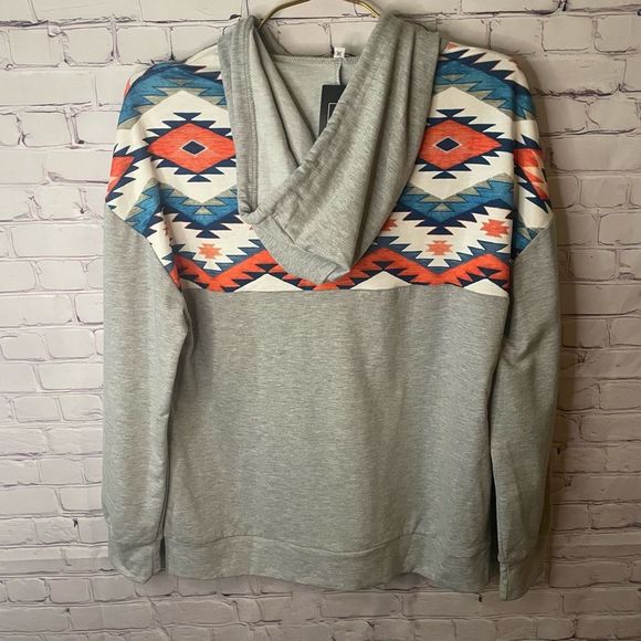 Ladies Comfy ETCYY Hoodie🩶Size M - Picture 3 of 5